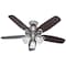 Hunter Hunter Builder 42 in. Brushed Nickel LED Indoor Ceiling Fan 52106 - alternate 1